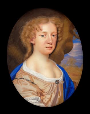 a portrait of mary beale by his son charles beale II