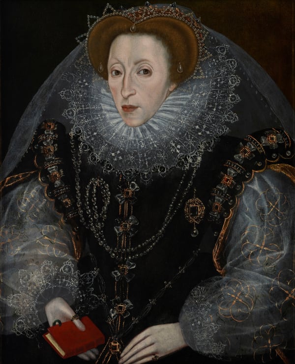English School, Portrait of Elizabeth I (1533-1603), 1580s
