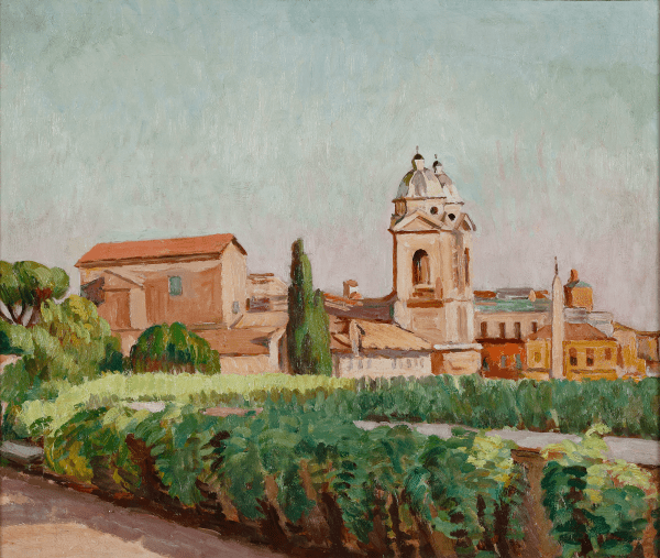 Vanessa Bell, Italian Townscape, 1935