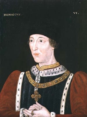 English School, Portrait of Henry VI (1421-71), c. 1550