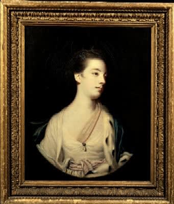 Sir Joshua Reynolds P.R.A., Portrait of Margaret Scott by Lady Montgomery, c. 1760
