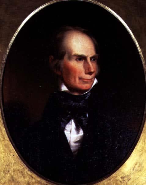 John Neagle, Portrait of Henry Clay (1777-1852), painted for his election campaign, 1842