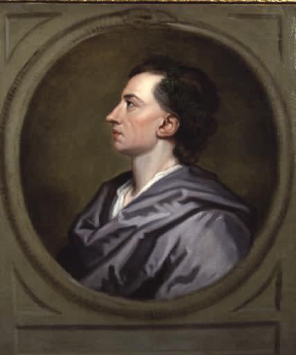 Sir Godfrey Kneller Bt., Portrait of Alexander Pope (1688-1744), c. 1720