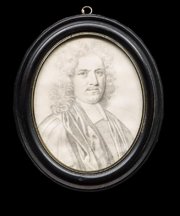 Robert White, Portrait of John Harris (c. 1666-1719), c. 1703