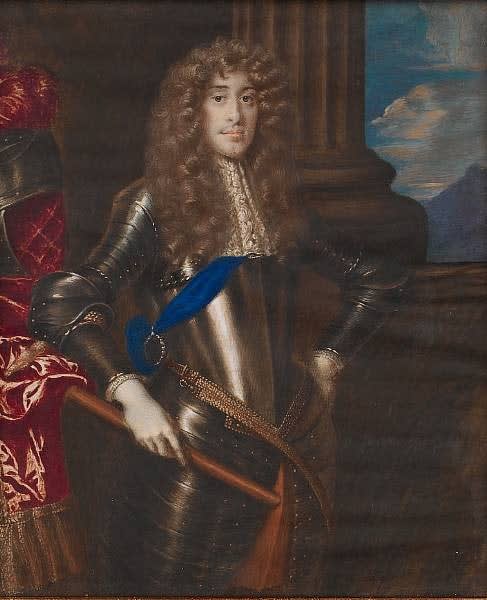 Richard Gibson, Portrait miniature of James II as Duke of York, 1670s/ 80s