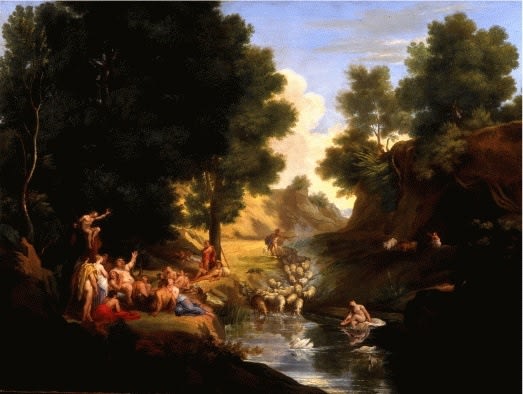 Thomas Barker of Bath, An Arcadian Landscape with Deities, c. 1790