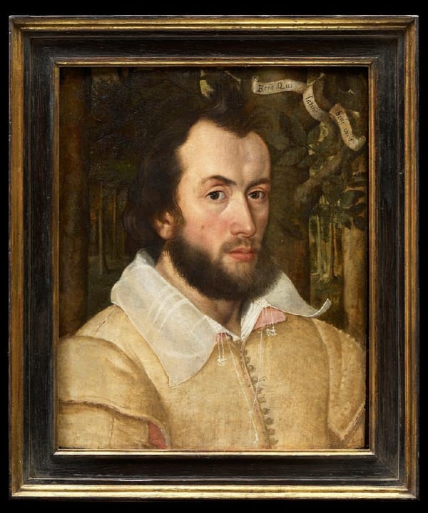 English School, Portrait of a Gentleman, c. 1600