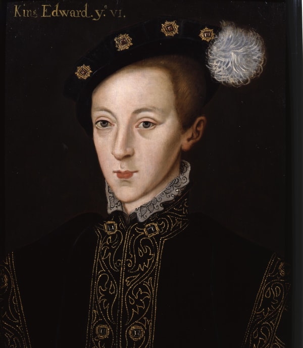 English School, Portrait of Edward VI (1537-53), c. 1590