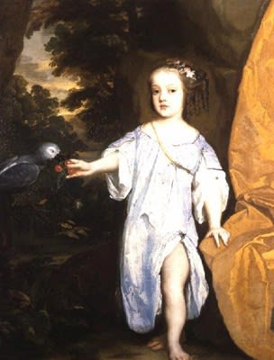 Peter Lely, Portrait of a child of the Capel family, c. 1660