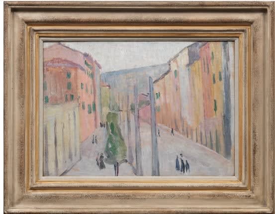 Vanessa Bell, Street Scene in Tuscany, 1912