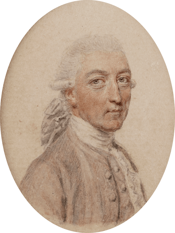 John Smart, Henry Skrine (1755-1803), wearing mauve coat, c. 1775