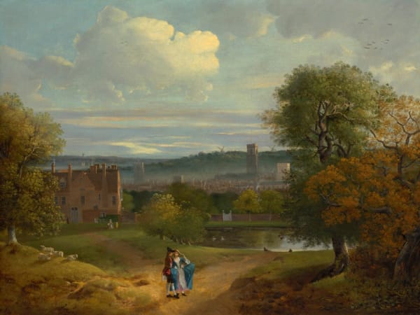 Thomas Gainsborough RA, View of Ipswich from Christchurch Park, c. 1746-9