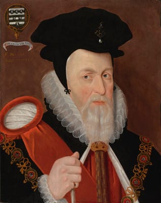 Workshop of Marcus Gheeraerts the Younger, Portrait of William Cecil (1520/1-98), Lord Burghley, 1590s