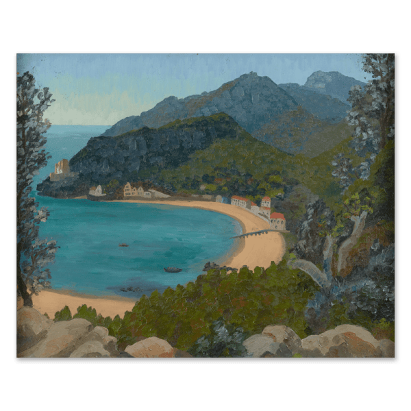 Cedric Morris, Portinho da Arrabida No. 2, 1956