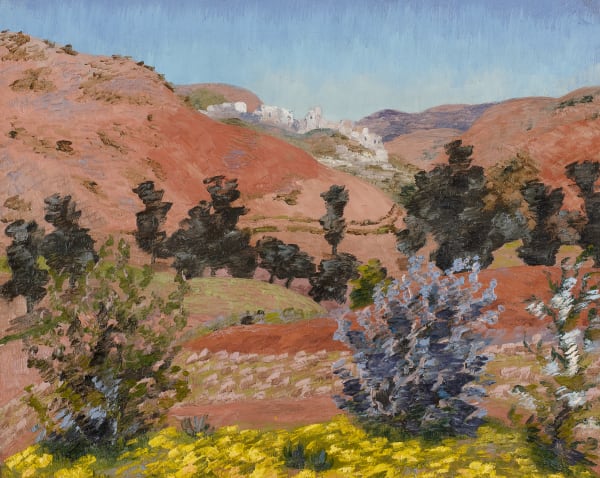 cedric morris, morocco landscape