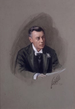 Cecil Cutler, Portrait of Joseph Chamberlain (1836-1914), 1897