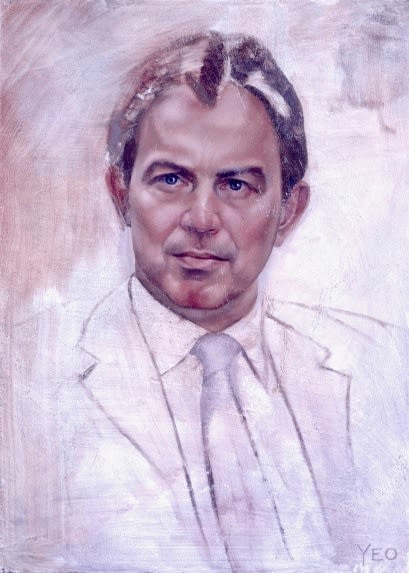 Jonathan Yeo, Rt Hon Tony Blair PM, 2001