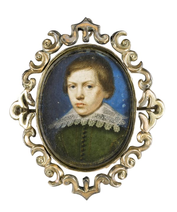 Peter Oliver, Portrait miniature of a Young Boy, c. 1620