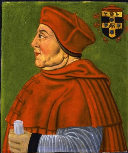 English School, Portrait of Thomas Wolsey, Cardinal of York (1475-1530), c. 1600