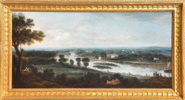 John Wootton, A View from Richmond Hill, 1740s