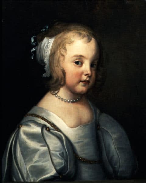 Circle of Sir Anthony van Dyck, Portrait of a young Girl, 1630s