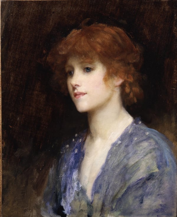 Samuel Luke Fildes, Portrait of Venetia, c. 1900