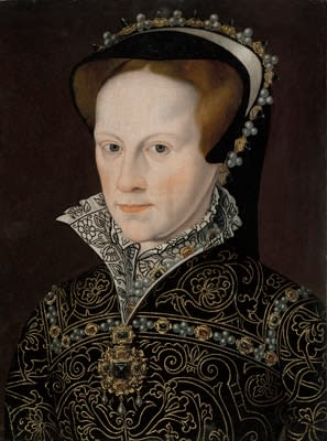 English School, Portrait of Queen Mary I (1516-58) of England, mid 16th century