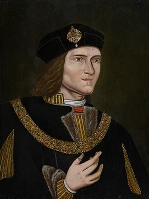English School, Portrait of King Richard III (1452-85), Late 16th Century