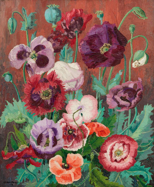 Cedric Morris, Poppies, 1926