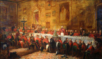 William Salter, The Waterloo Banquet, 1836