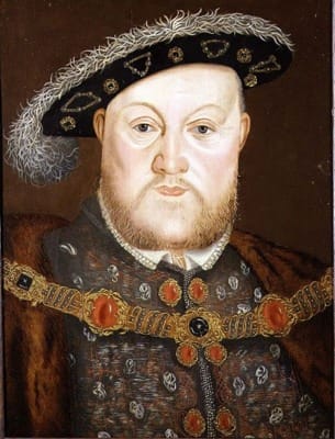 English School, Portrait of King Henry VIII (1491-1547), c. 1550