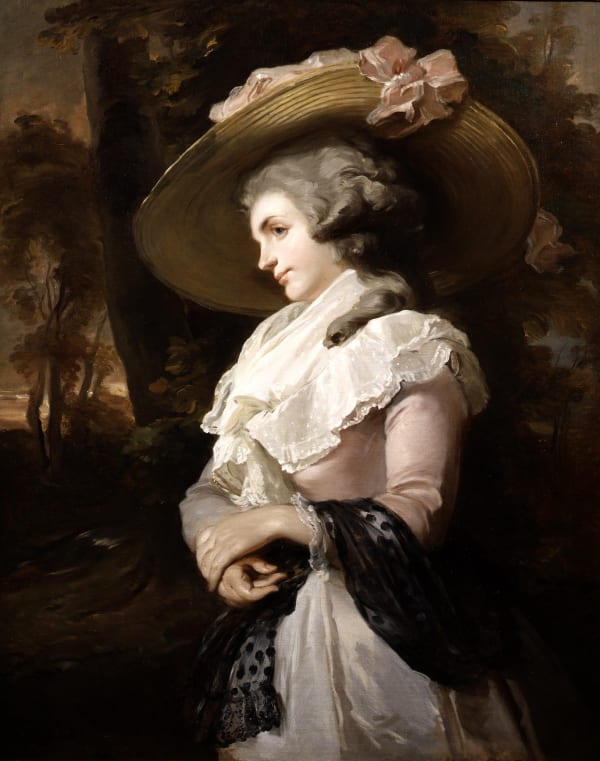 John Raphael Smith, Portrait of a Lady, 1780s