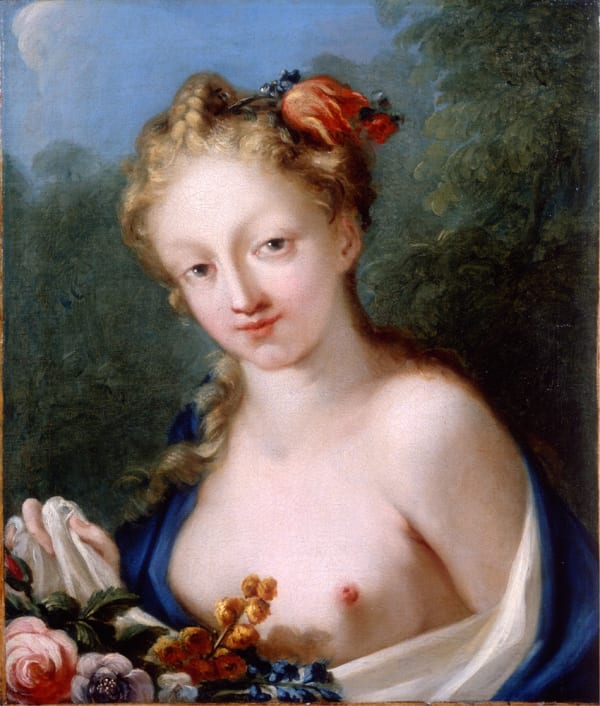 Giovanni Antonio Pellegrini, Portrait of the Goddess Flora, c. 1720
