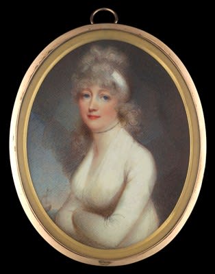 Anne Mee (née Foldsone), Portrait of Lady Anne Barnard, 1790s