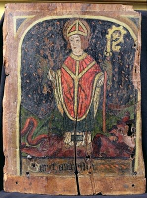 English School, Portrait of St Augustine, 1400s