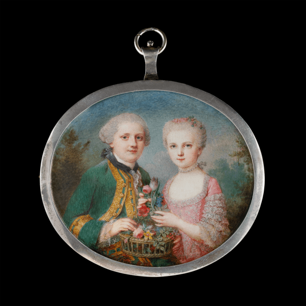 french school 18th century miniature from philip mould and company