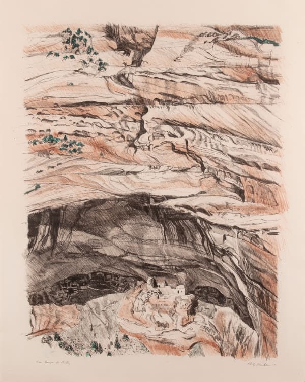 Philip Pearlstein, Canyon de Chelly, 1979