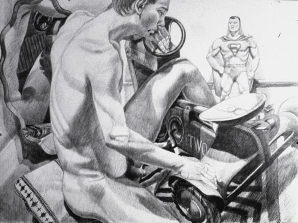 Philip Pearlstein, Man and Superman, 1993