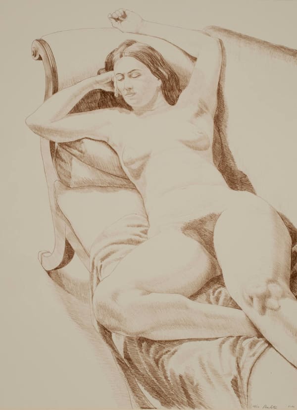 Philip Pearlstein, Figure on Couch, 1970