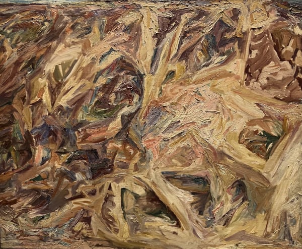 Philip Pearlstein, Eroded Cliff, 1955