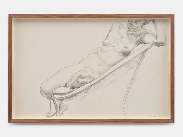 Philip Pearlstein, Nude Seated in Chair, 1967