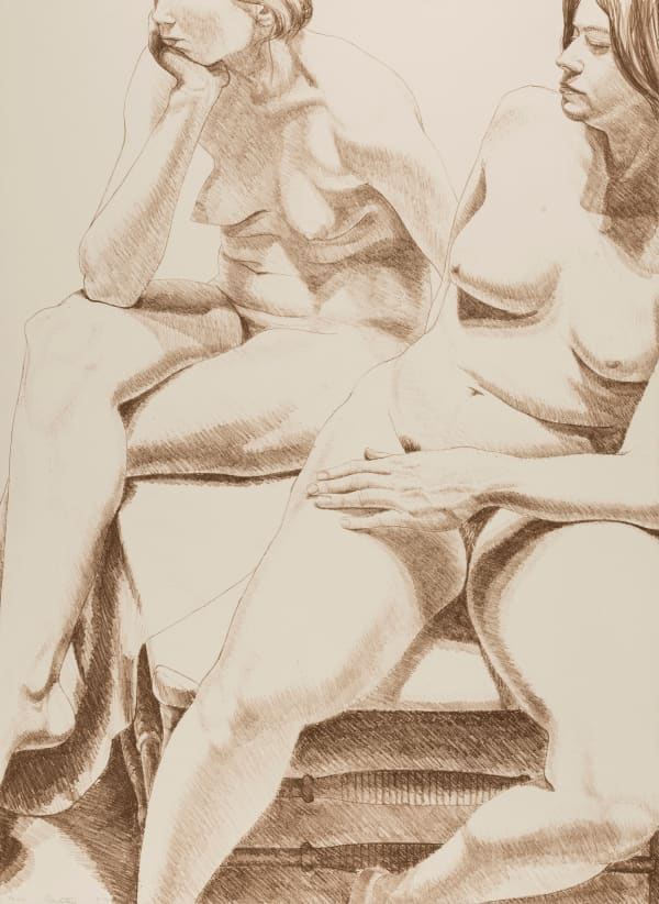 Philip Pearlstein, Two Female Figures, 1970