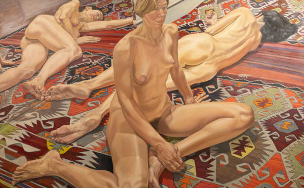 Philip Pearlstein, Two Models and Reflection, 1986