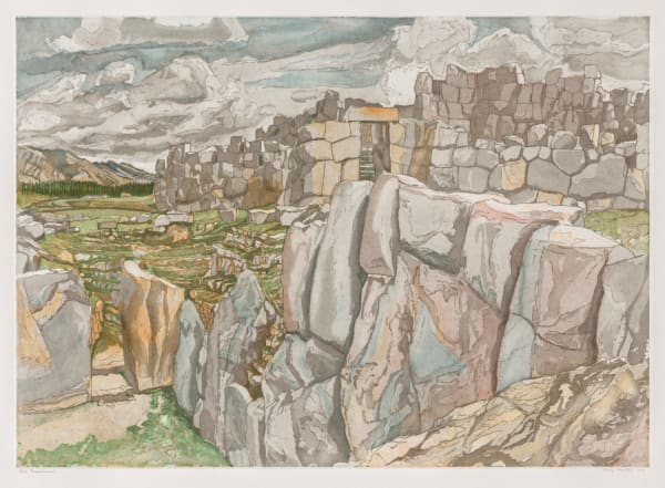 Philip Pearlstein, Sacsahuaman, 1979
