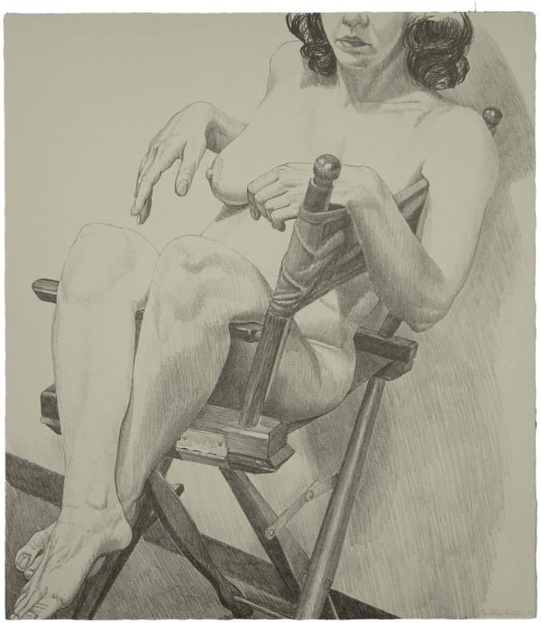 Philip Pearlstein, Nude on a Directors Chair, 1978