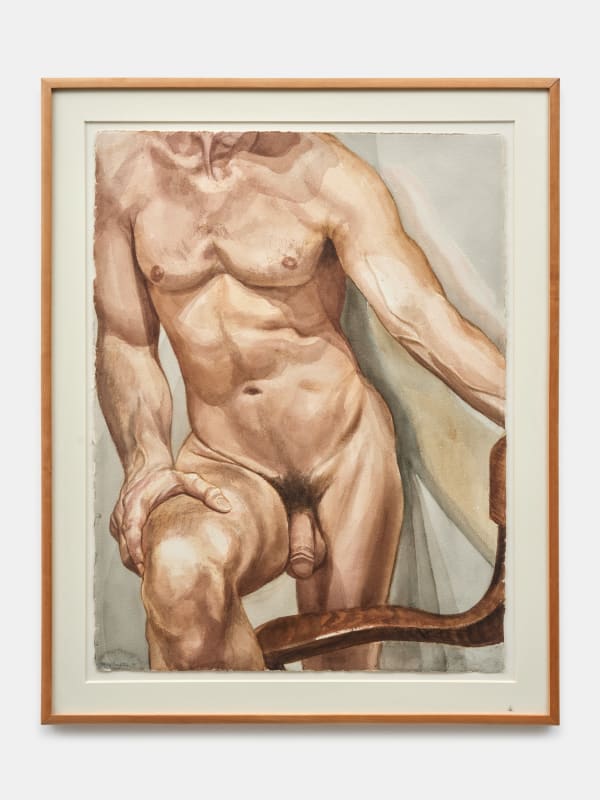 Philip Pearlstein, Standing Male Nude, 1983
