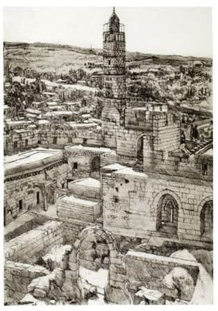 Philip Pearlstein, View from the Citadel, 1986