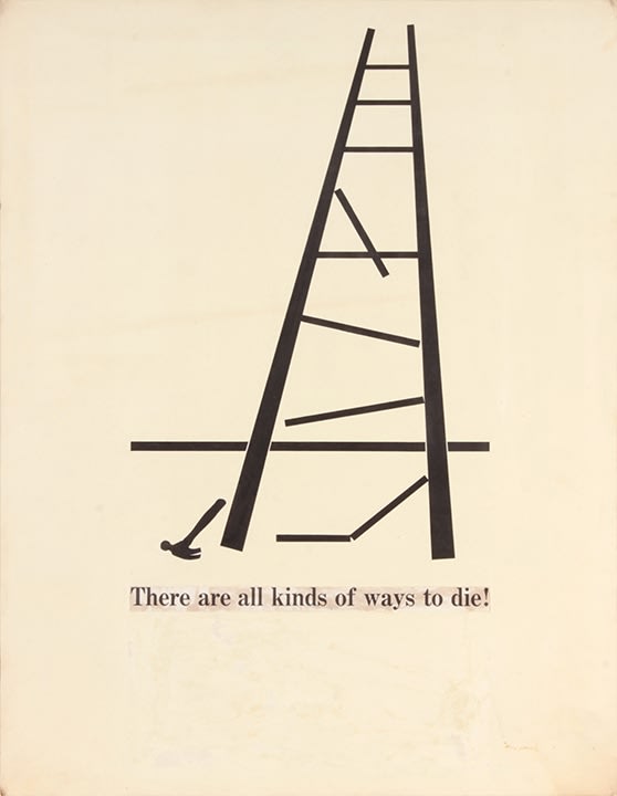 Philip Pearlstein, These Are All Kinds of Ways to Die, 1946-49