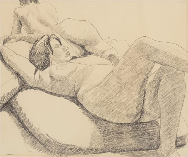 Philip Pearlstein, Two Nudes, 1964