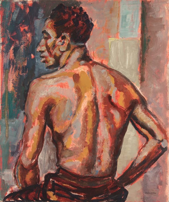 Philip Pearlstein, Back Study, 1947